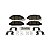 Pastilha Ceramica Traseiro Bosch Para Honda Civic 1.5 2016-2022 - Imagem 2