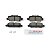 Pastilha Ceramica Traseiro Bosch Para Toyota Corolla 1.6 2002-2008 - Imagem 4