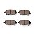 Pastilha Ceramica Dianteiro Bosch Corolla Fielder 1.8 2004-2008 - Imagem 2