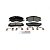 Pastilha Ceramica Dianteiro Bosch Para Chevrolet Captiva 2.4 2009-2015 - Imagem 4