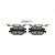 Pastilha Ceramica Traseiro Bosch Para Ford Fusion 2.5 2010-2012 - Imagem 2