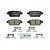 Pastilha Ceramica Traseiro Bosch Para Ford Fusion 3.0 2009-2012 - Imagem 4