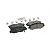 Pastilha Ceramica Dianteiro Bosch Para Honda Cr-V 2.0 2002-2011 - Imagem 2
