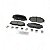 Pastilha Ceramica Dianteiro Bosch Para Honda Cr-V 2.0 2002-2011 - Imagem 3
