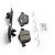 Pastilha Ceramica Dianteiro Bosch Para Volvo C70 T5 2.5 2007-2011 - Imagem 3