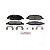Pastilha Ceramica Dianteiro Bosch Para Nissan Tiida 1.8 2007-2013 - Imagem 4