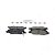 Pastilha Ceramica Dianteiro Bosch Para Nissan Tiida 1.8 2007-2013 - Imagem 2