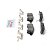 Pastilha Ceramica Traseiro Bosch Para Nissan Frontier 2.5 2007-2019 - Imagem 2
