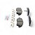 Pastilha Ceramica Traseiro Bosch Para Honda Wr-V 1.5 2017-2020 - Imagem 2