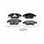 Pastilha Ceramica Dianteiro Bosch Para Volvo S60 3.0 2014-2015 - Imagem 1
