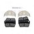 Pastilha Ceramica Traseiro Bosch Para Chery Tiggo 2.0i 2.0 2009-2013 - Imagem 2