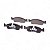 Pastilha Organica Dianteiro Bosch Para Fiat Palio 1.0 2010-2019 - Imagem 2