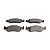 Pastilha Organica Dianteiro Bosch Para Fiat Palio 1.0 2010-2019 - Imagem 3