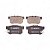 Pastilha Organica Traseiro Bosch Para Suzuki Sx4 2.0 2009-2015 - Imagem 1