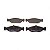 Pastilha Organica Dianteiro Bosch Fiesta 1.4 1996-1999 0986bb0276 - Imagem 1