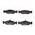 Pastilha Organica Dianteiro Bosch Fiesta 1.4 1996-1999 0986bb0276 - Imagem 3