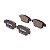 Pastilha Organica Traseiro Bosch Para Fiat Bravo 1.8 2010-2016 - Imagem 2