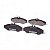 Pastilha Organica Dianteiro Bosch Blazer Executive 4x4 2.8 2001-2005 - Imagem 4