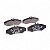 Pastilha Organica Dianteiro Bosch Blazer Executive 4x4 2.8 2001-2005 - Imagem 2