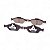 Pastilha Organica Traseiro Bosch Para Ford Fiesta 1.6 2002-2004 - Imagem 1