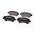 Pastilha Organica Dianteiro Bosch Corolla Fielder 1.8 2004-2008 - Imagem 1