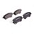 Pastilha Organica Dianteiro Bosch Corolla Fielder 1.8 2004-2008 - Imagem 2