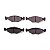 Pastilha Organica Dianteiro Bosch Para Fiat Fiorino 1.0 1994-1995 - Imagem 2