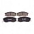 Pastilha Organica Dianteiro Bosch Para Chevrolet Captiva 2.4 2017 - Imagem 1