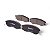 Pastilha Organica Dianteiro Bosch Para Chevrolet Captiva 2.4 2017 - Imagem 3