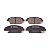 Pastilha Organica Dianteiro Bosch Para Hyundai Hb20 S 1.0 2013-2025 - Imagem 1