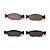 Pastilha Organica Dianteiro Bosch Para Chevrolet Tigra 1.6 1997-1998 - Imagem 4