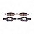 Pastilha Organica Dianteiro Bosch Para Volkswagen Gol 2.0 1988-1994 - Imagem 1
