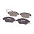 Pastilha Organica Dianteiro Bosch Siena 1.8 2004-2005 0986bb0516 - Imagem 2