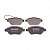 Pastilha Organica Dianteiro Bosch Para Fiat Stilo 1.8 2002-2010 - Imagem 1