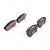 Pastilha Organica Dianteiro Bosch Para Mitsubishi Tr4 2.0 2002-2015 - Imagem 2