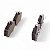 Pastilha Organica Dianteiro Bosch Quantum Gls 2.0 1985-1993 0986bb0269 - Imagem 2
