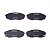 Pastilha Organica Dianteiro Bosch Para Kia Sorento 3.5 2003-2009 - Imagem 3