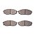 Pastilha Organica Dianteiro Bosch Para Kia Sorento 3.5 2003-2009 - Imagem 2
