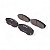 Pastilha Organica Dianteiro Bosch Para Kia Sorento 3.5 2003-2009 - Imagem 4