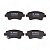 Pastilha Organica Dianteiro Bosch Linea 1.9 2008-2010 0986bb0988 - Imagem 3