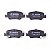 Pastilha Organica Traseiro Bosch Para Toyota Corolla 1.8 2008-2025 - Imagem 3