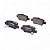 Pastilha Organica Traseiro Bosch Para Toyota Corolla 2.0 2010-2018 - Imagem 4