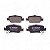 Pastilha Organica Traseiro Bosch Para Toyota Corolla 1.6 2008-2011 - Imagem 1