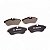 Pastilha Organica Dianteiro Bosch Para Citroen C3 1.6 2003-2012 - Imagem 1