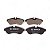 Pastilha Organica Dianteiro Bosch Para Citroen C3 1.6 2003-2012 - Imagem 2