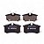 Pastilha Organica Traseiro Bosch Para Citroen C3 Picasso 1.6 2011-2012 - Imagem 1