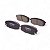 Pastilha Organica Dianteiro Bosch Para Hyundai I30 2.0 2009-2012 - Imagem 4