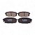 Pastilha Organica Dianteiro Bosch Para Hyundai I30 2.0 2009-2012 - Imagem 1