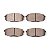 Pastilha Organica Dianteiro Bosch Para Kia Cerato 1.6 2009-2013 - Imagem 2