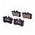 Pastilha Organica Traseiro Bosch 307 Passion 1.6 2000-2005 - Imagem 4